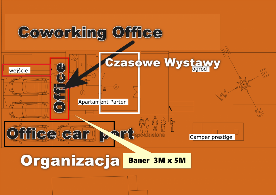 Coworking Office przy Biurze Architektury